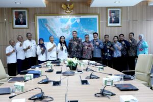 Exit Meeting Telaah Sejawat Ekstern Inspektorat Utama Badan Narkotika Nasional (BNN) terhadap Inspektorat Badan Informasi Geospasial (BIG)